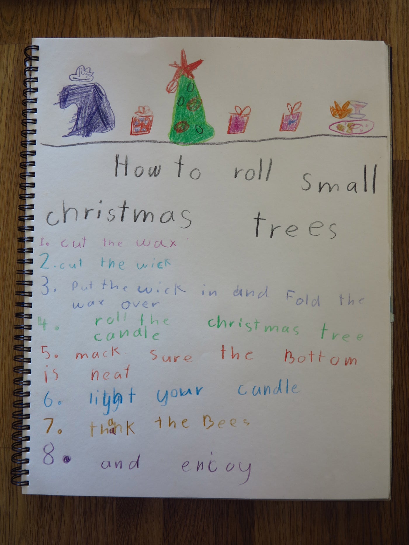 Make Your Own Christmas Gifts - 6 year old style
