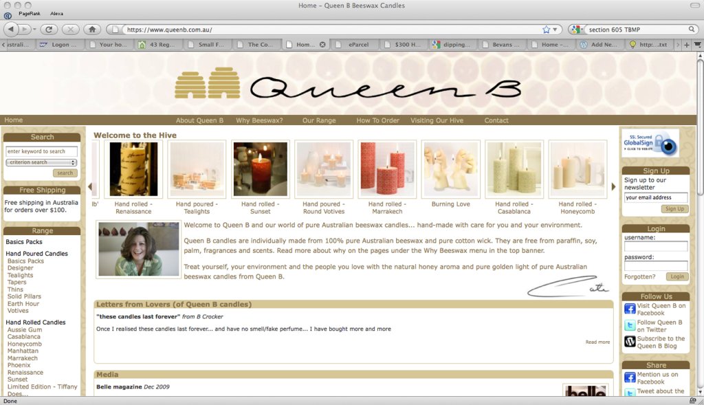 New Queen B website - DDay + 14 days