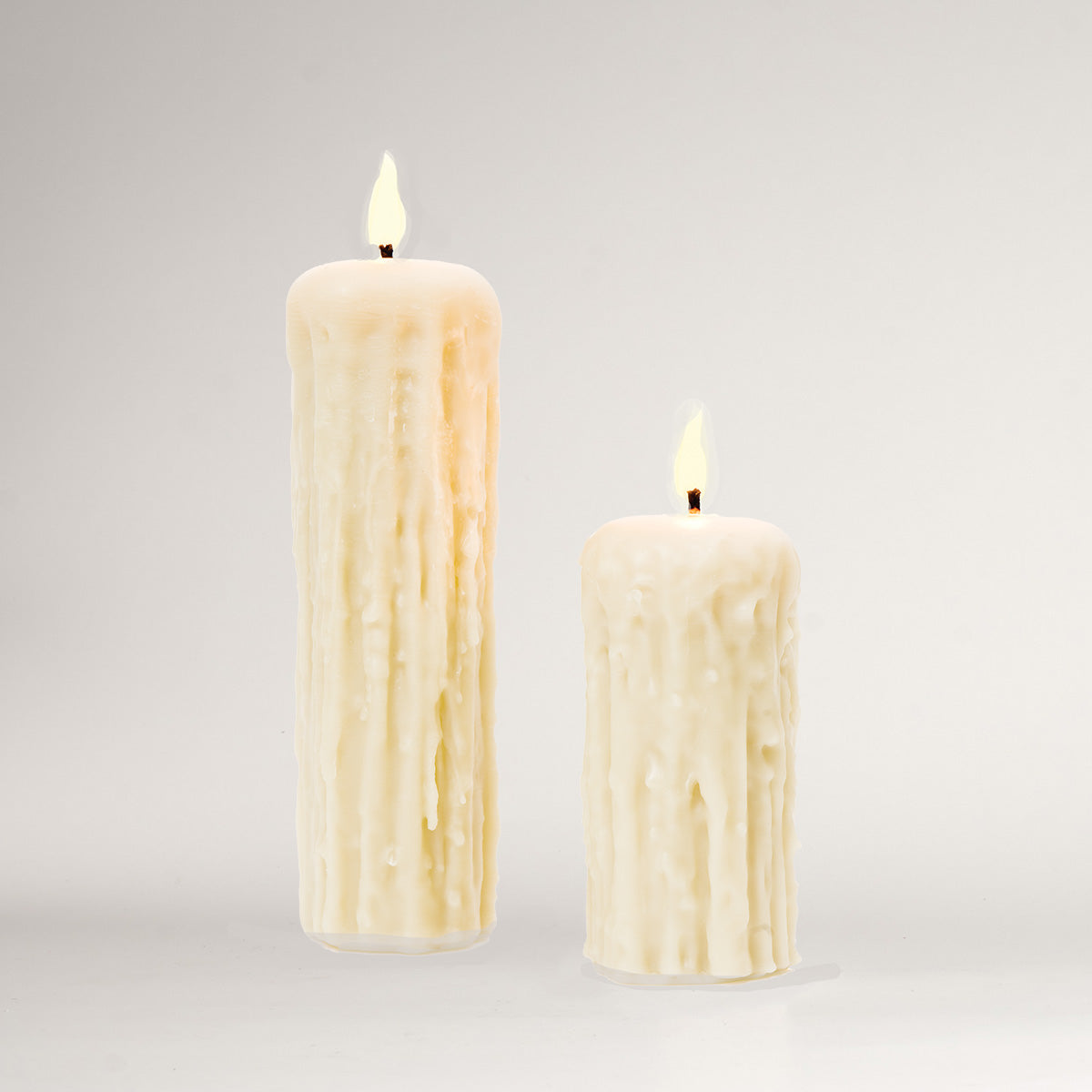 3 Days of Darkness Gothic Column Beeswax Candles Queen B