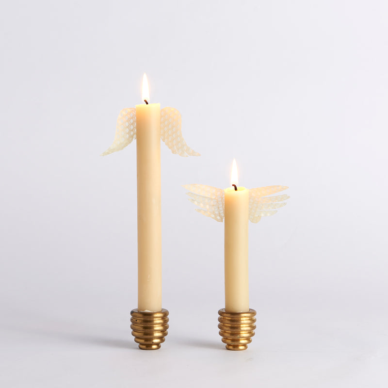 Make Your Own Angel Wings Candles