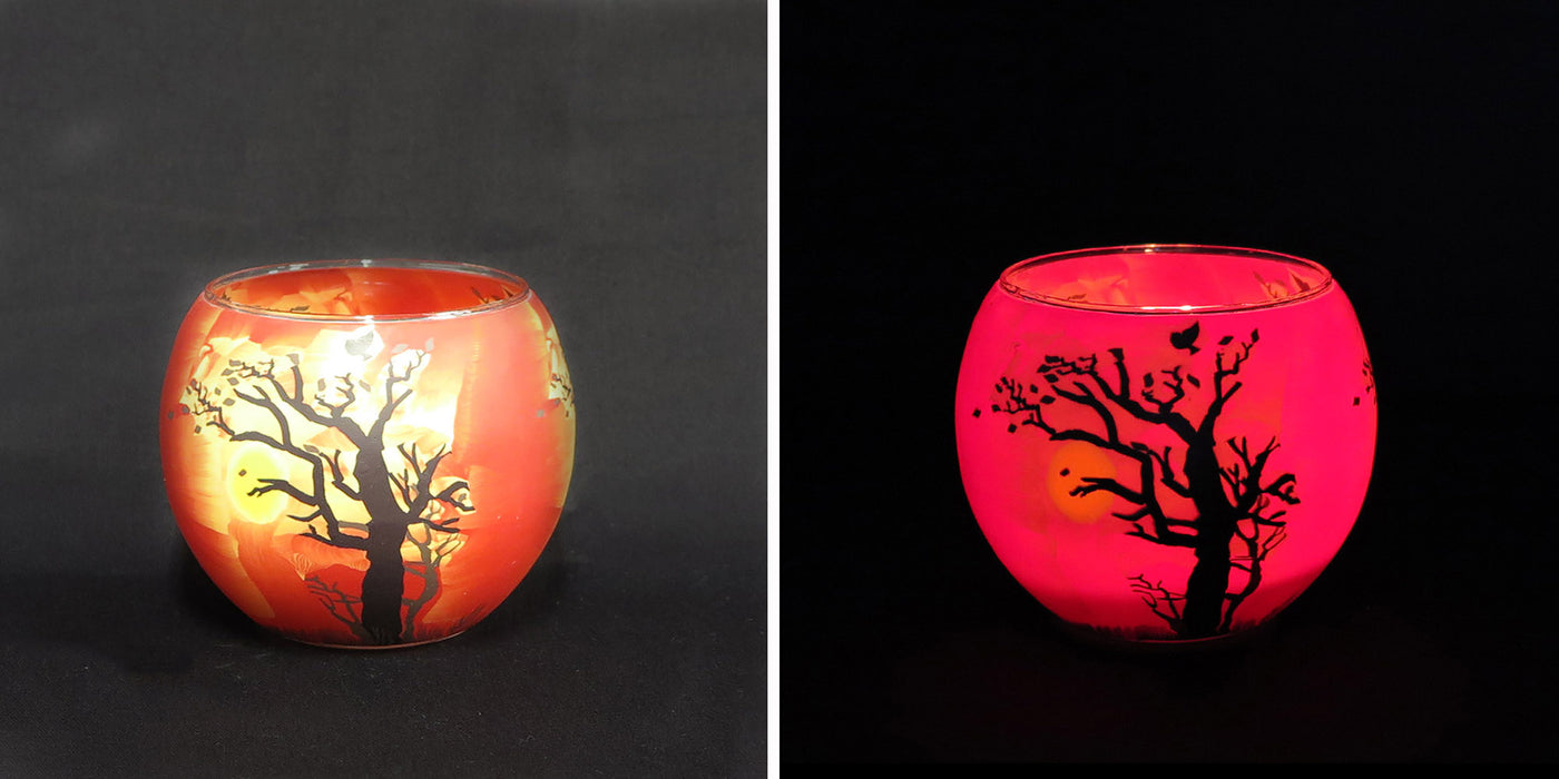 Colourful new glass candleholders to brighten your day