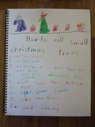 Make Your Own Christmas Gifts - 6 year old style